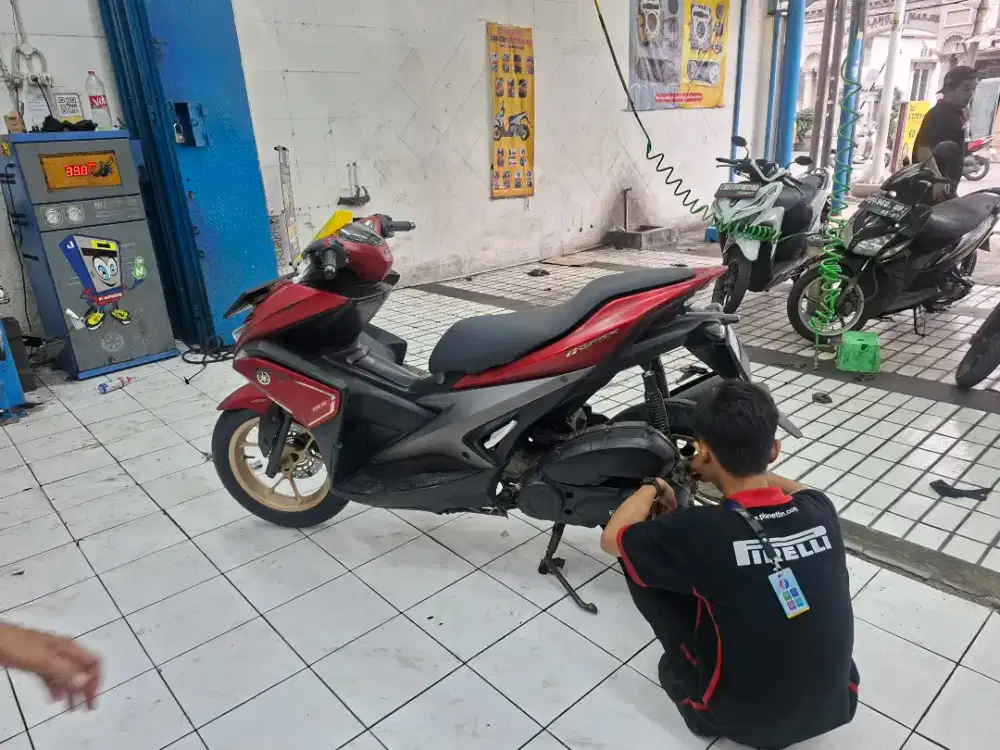AEROX S ABS 2019 MERAH MULUS