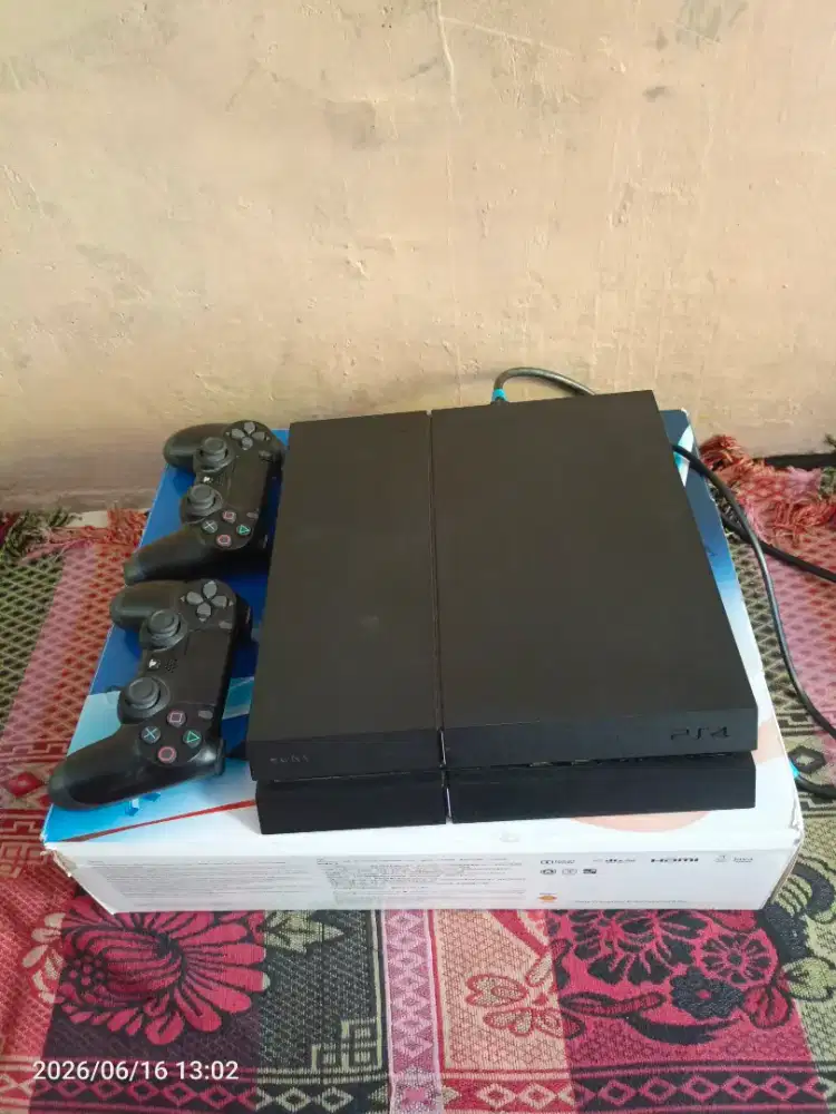 PS4 Fat Gold Hn 500gb Seri 12 adem