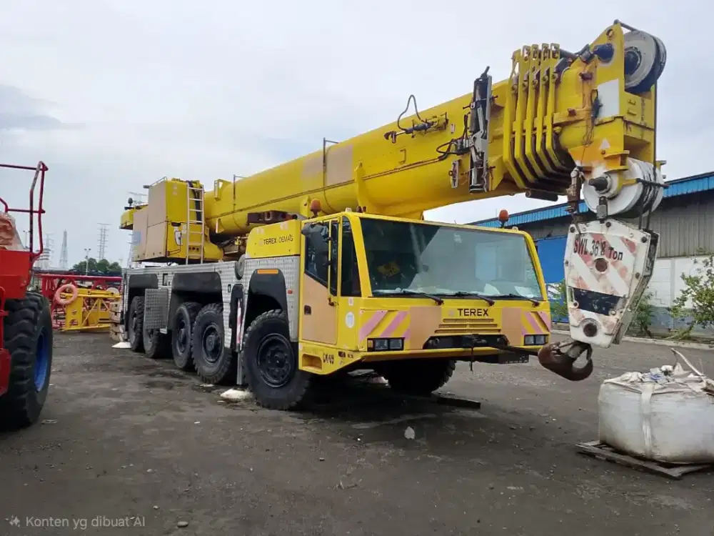 Mobile crane terex 160 ton tahun 2005