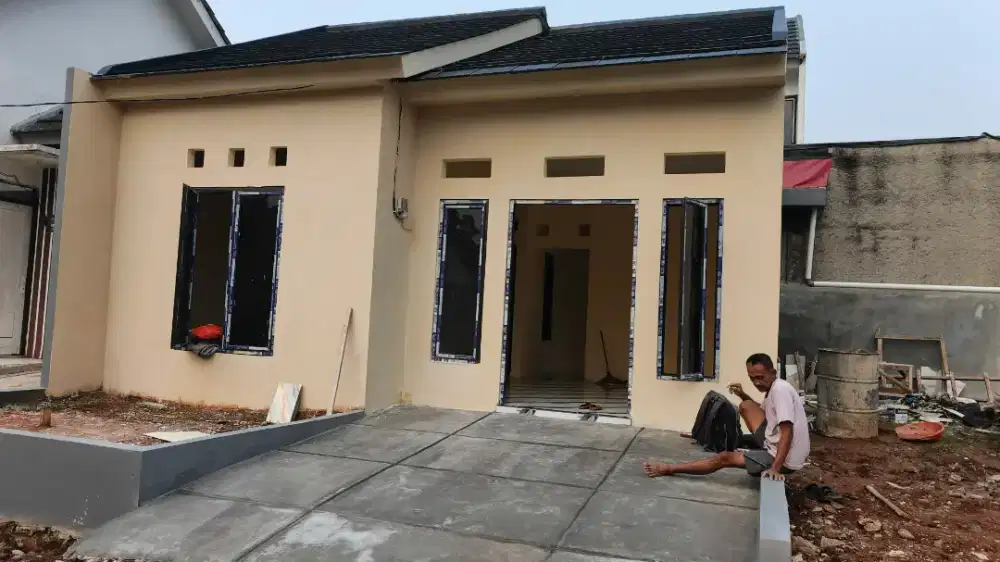 Dijual Rumah Murah bangunan baru didalam perumahan banyak penduduk