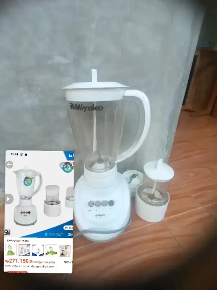 Blender Miyako 3 gelas 3 speed