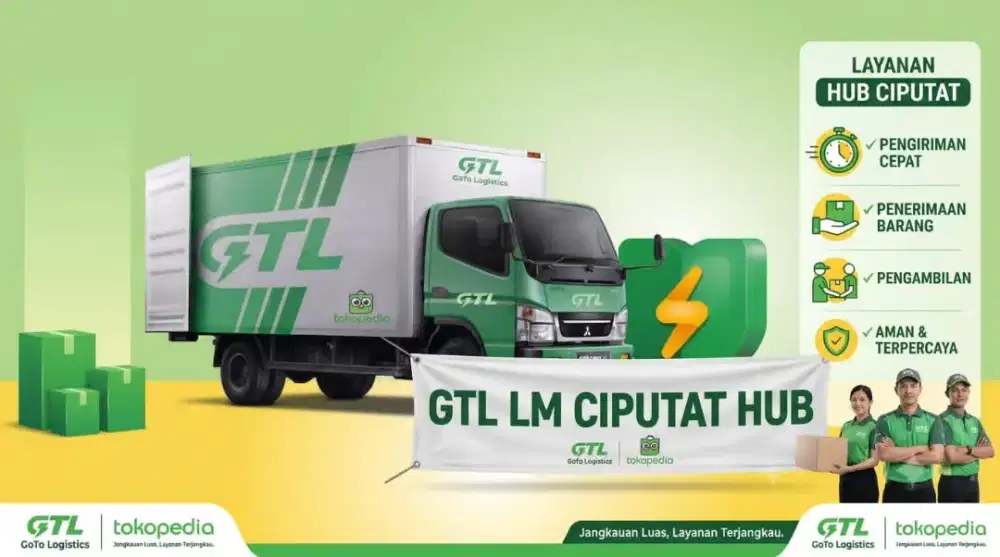 Lowongan Mitra kurir GTL Ciputat