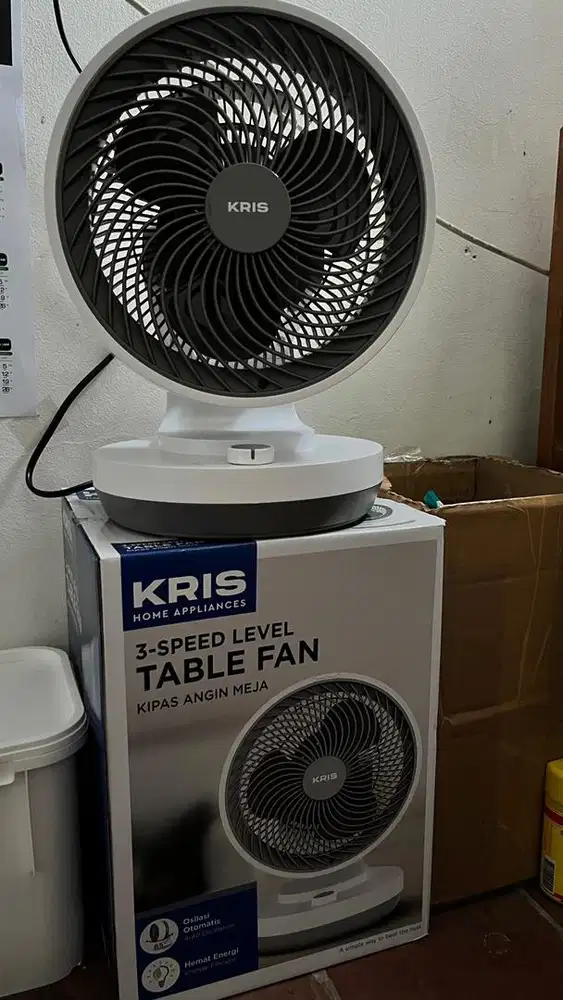 Kipas angin meja kris 9 inci