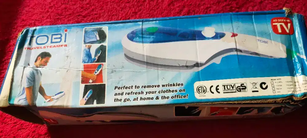 Di Jual Setrika uap Merk TIBO Baru