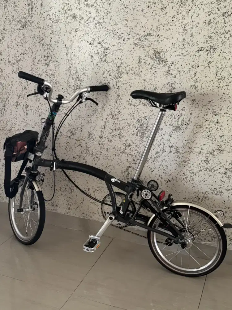 Brompton Folding bike M-Type - Dark Grey