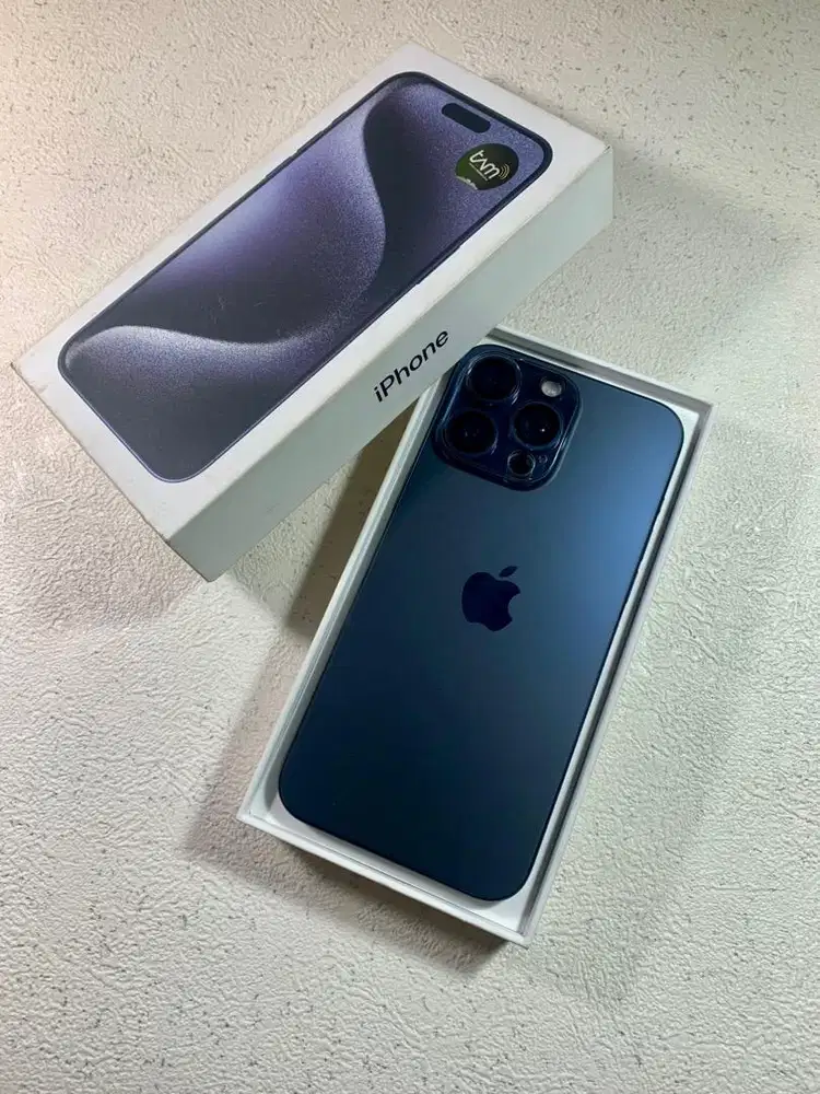 Iphone 15 Pro Max 512gb IBOX BH 92 LIKE NEW Malang Batu