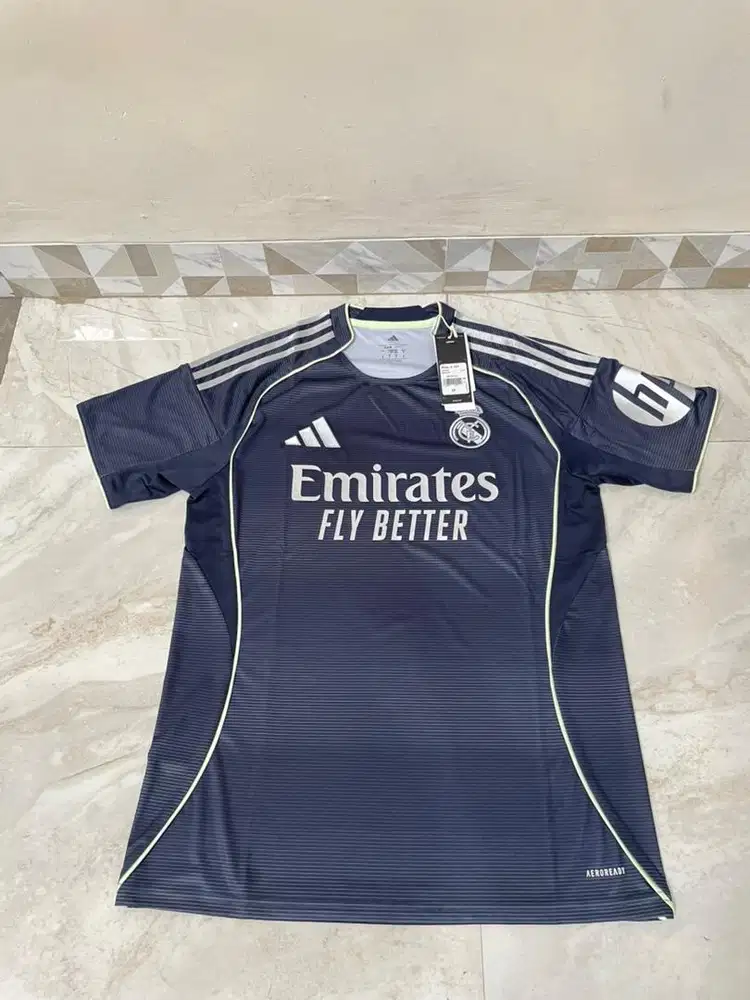 Jersey Real Madrid Away 25/26 (BNWT) Original 100%