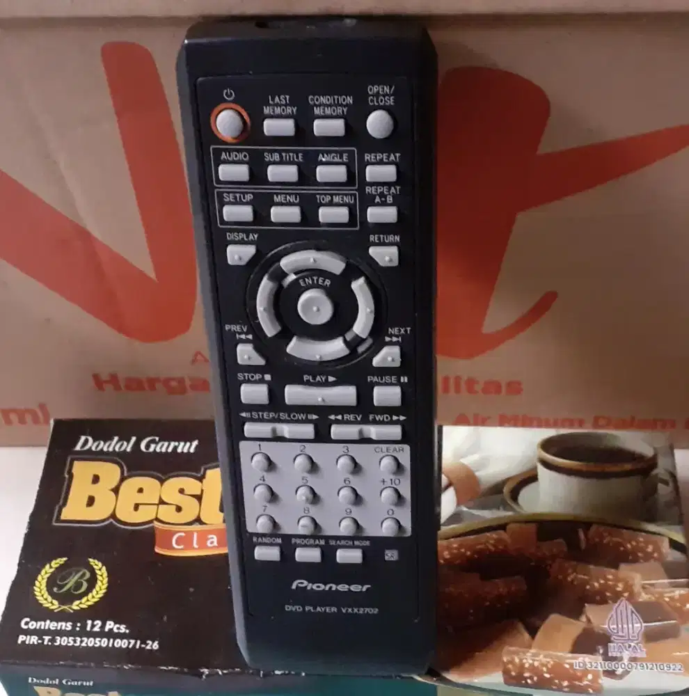 REMOTE DVD PLAYER PIONEER - VXX2702