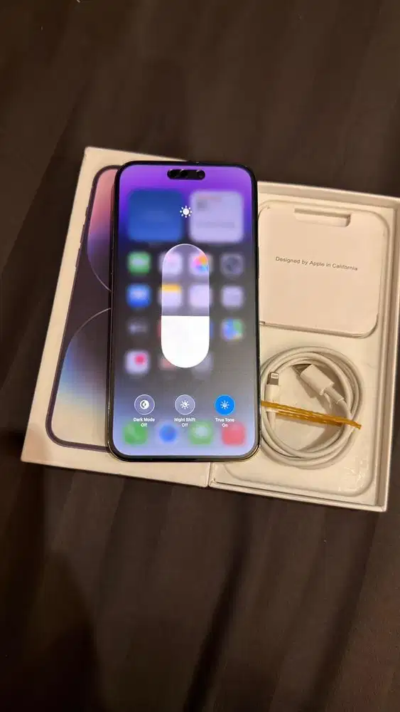 Iphone 14 Promax 256GB Deep Purple Terdaftar Mulus Lengkap