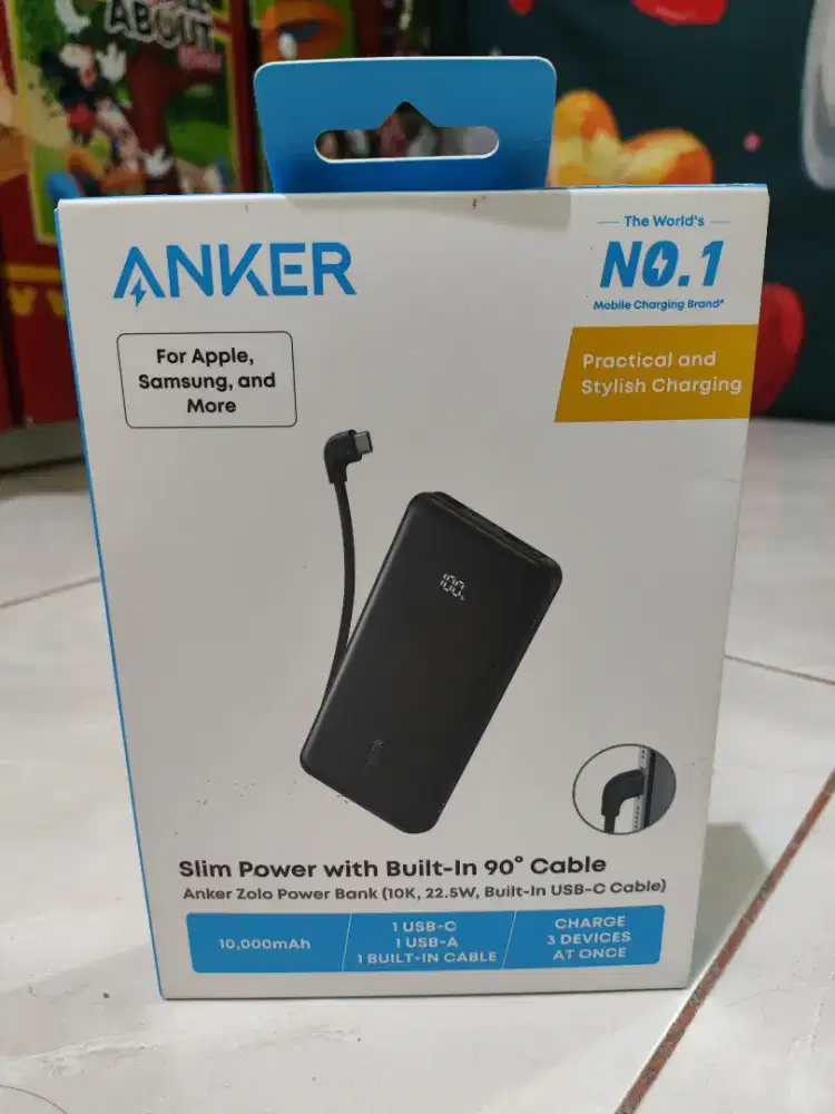 [BNIB] Anker Zolo Power Bank 10.000mAh - Baru Segel Original