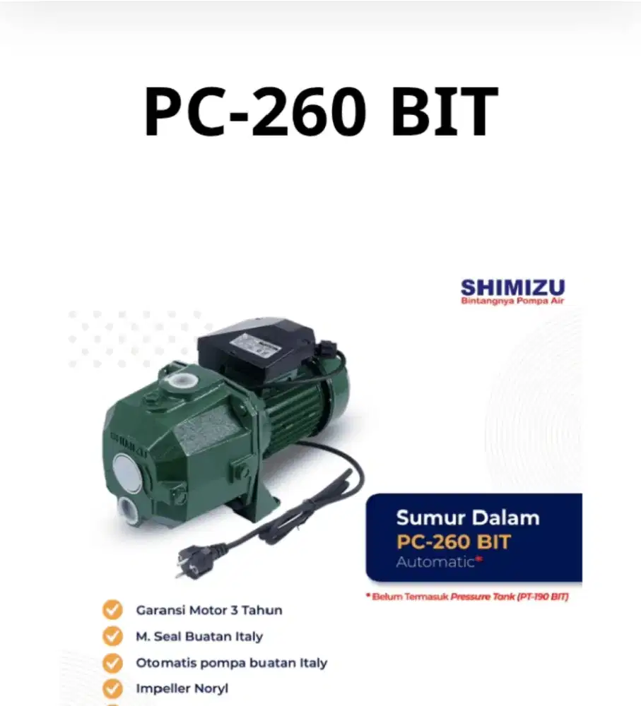 Shimizu PC 260 BIT