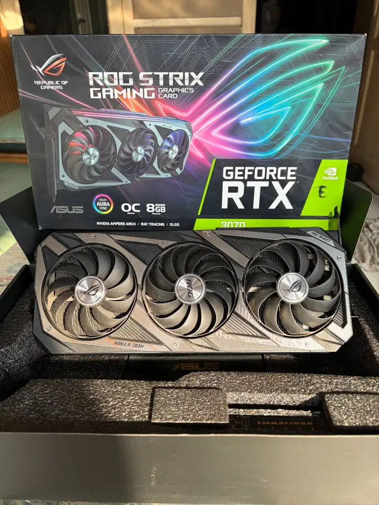 Asus ROG Strix RTX 3070 OC 8GB Gaming Fullset
