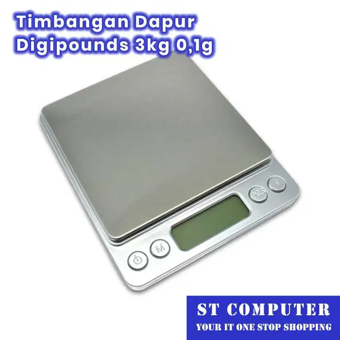 Timbangan Dapur Digipounds 3kg 0,1g