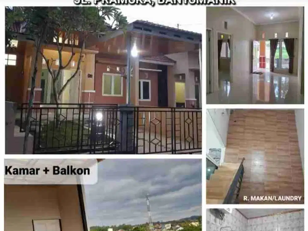 DISEWAKAN RUMAH BANYUMANIK SEMARANG. CLUSTER ONE GATE, BEBAS BANJIR,DEKAT SMAN 4, SMPN 21,  AL AZHAR,  HIDAYATULLAH, RS BANYUMANIK & TRANSMART