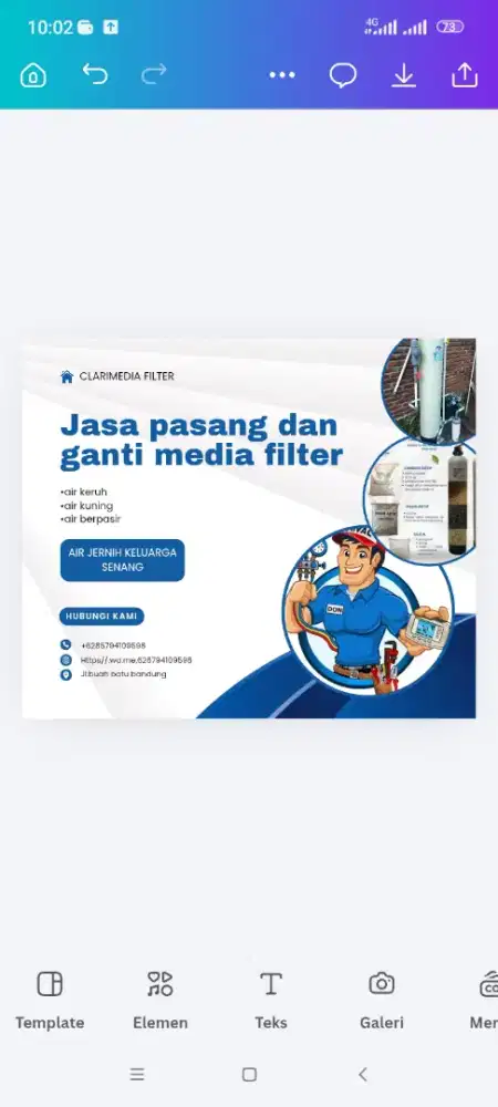 SERVICE POMPA AIR PANGGILAN (SUBMERSIBEL,JET PUMP)