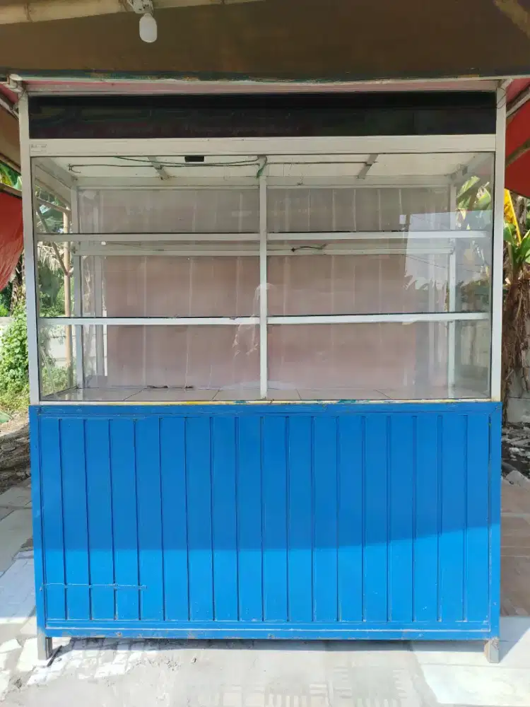 Di jual Gerobak etalase edisi mau pulang kampung