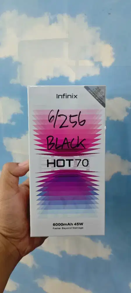 INFINIX HOT 70 RAM 6/256GB