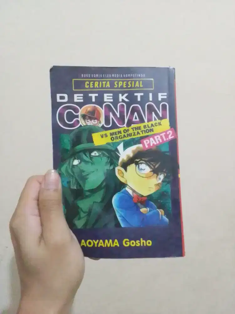 Buku Komik Men of The Black Organization Conan : Part 2