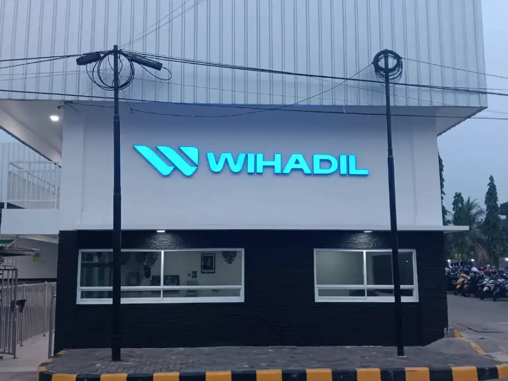 Huruf timbul untuk perusahaan