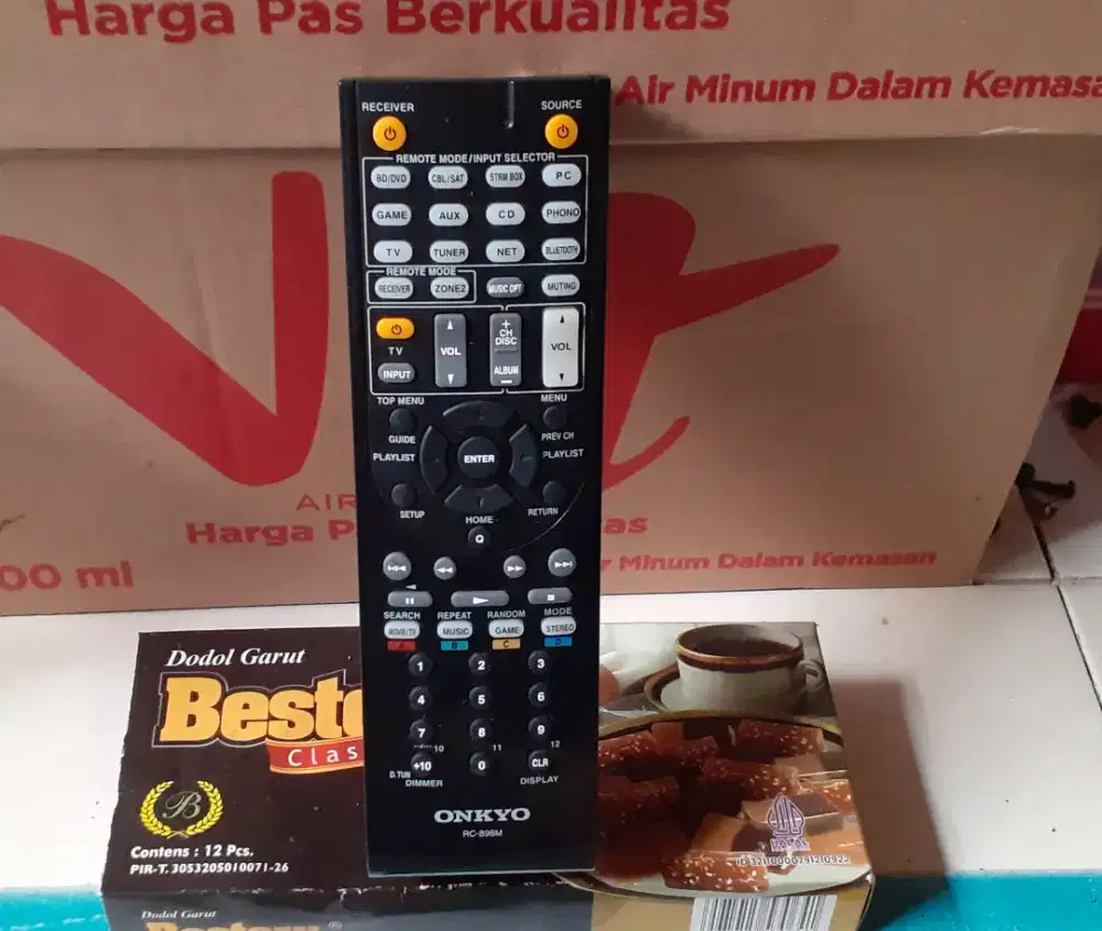 REMOTE CONTROL GENUI OEM 'ONKYO'-RC-898M - TX-MR545 - 646 - 747