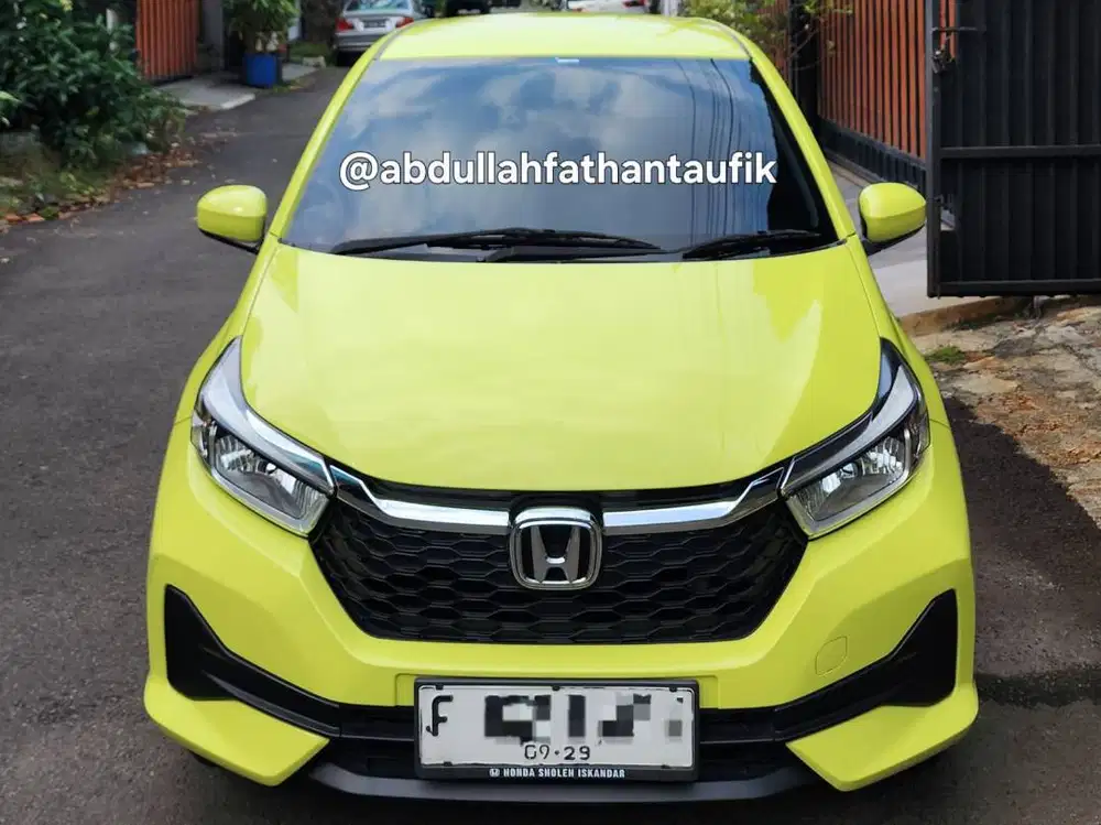 Honda Brio Satya E CVT 2024 KM19Rb Pajak 2029 Service Record Istimewa