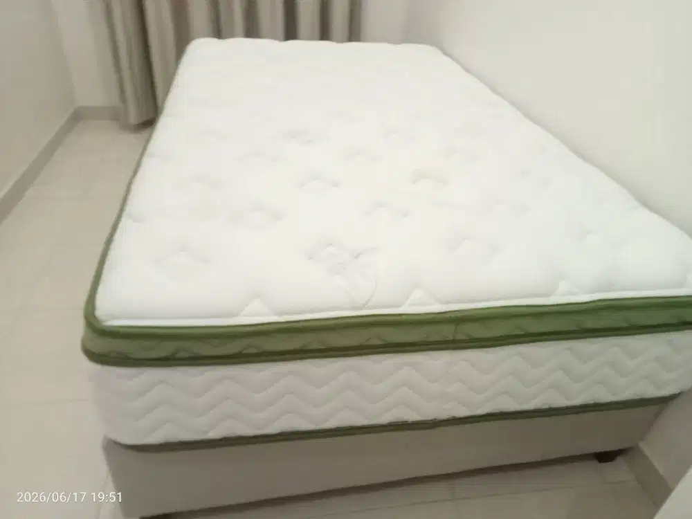 Dijual murah spring bed satu set aloe vera/informa ukuran 120/200