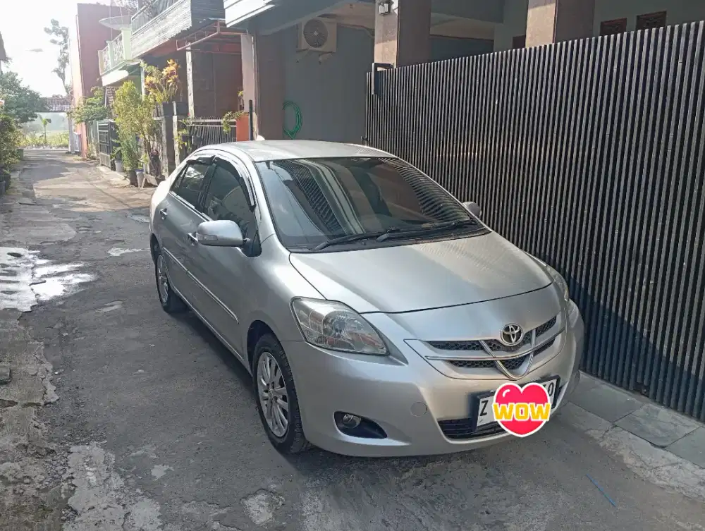 Vios G bukan limo 2008 manual silver