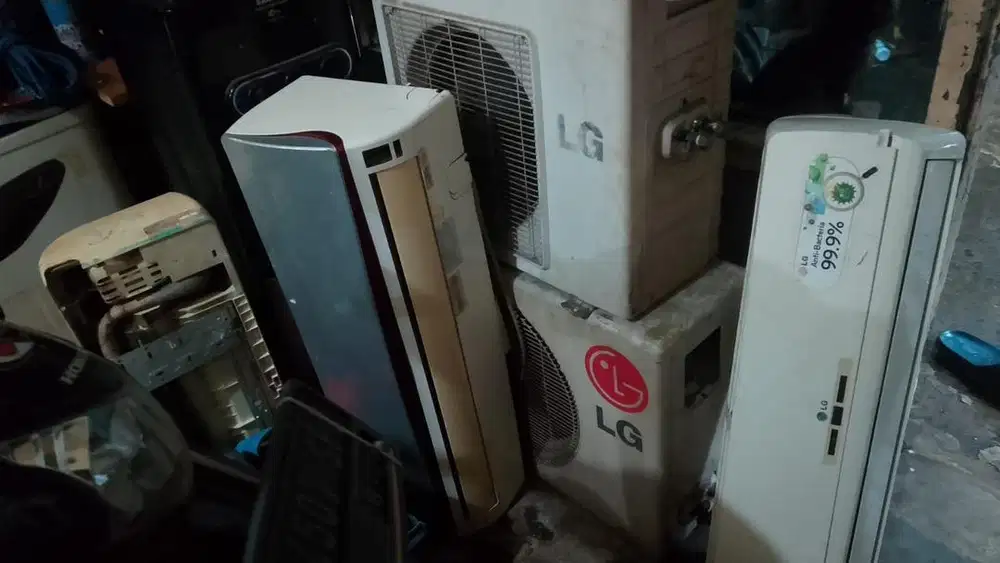 Terima ac bekas rusak dll