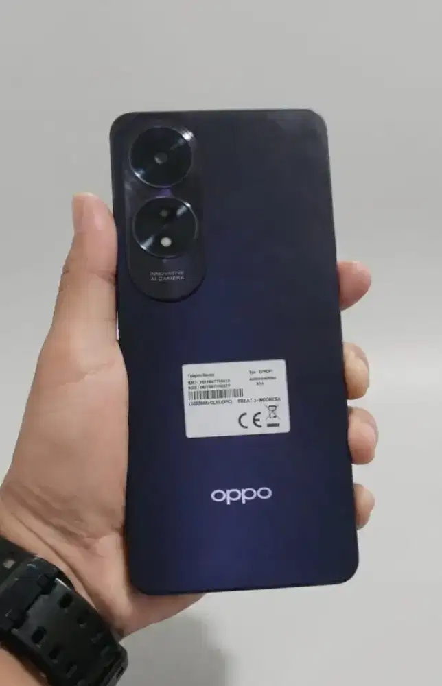 Oppo A60 ram 8+8gb memori 128gb resmi termurah