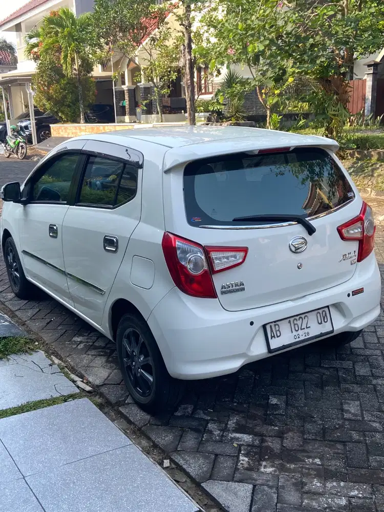MObil Ayla PUTIH 2023. Bensin Selalu Pertamax