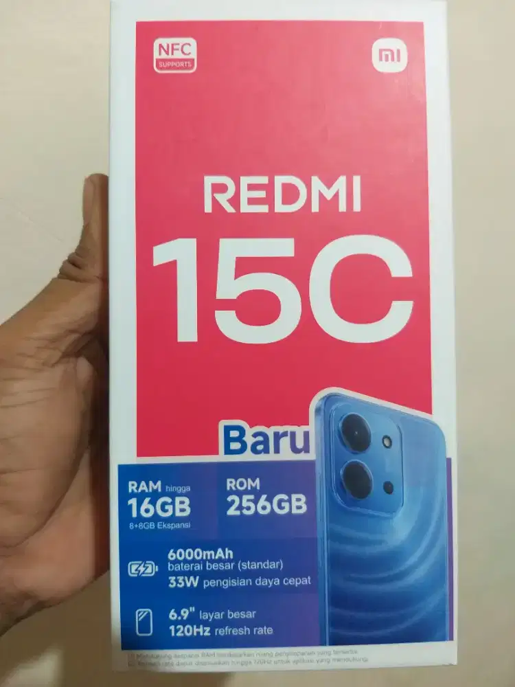 Xiaomi Redmi 15C Ram 8+8/256 Gb Mantap