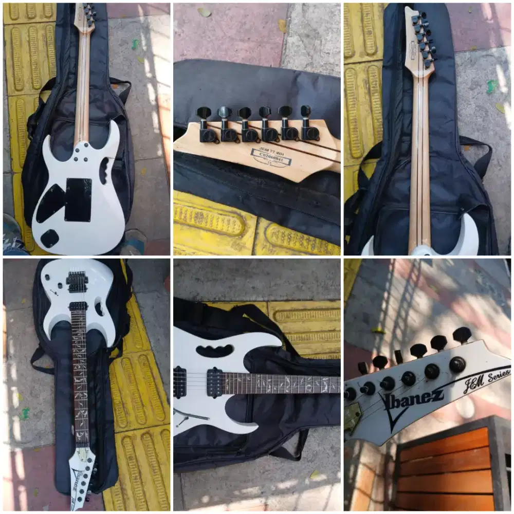IBANEZ     JEM 77 W H
C02060841
Made in japan 
CE