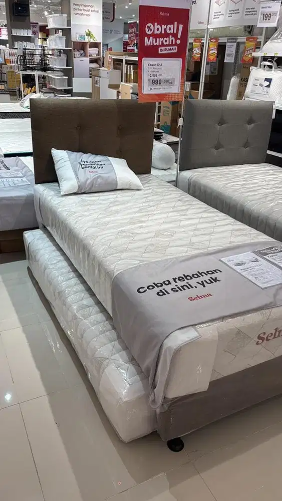 JUAL BARU KASUR SORONG ANAK DEWASA