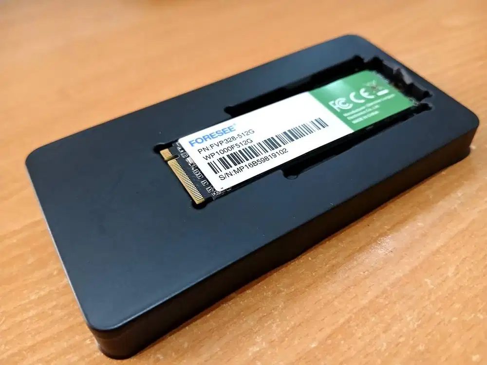 SSD NVMe 512GB 2280 Foresee | Health 100% PoT 1 Day | No Bad Sectors |