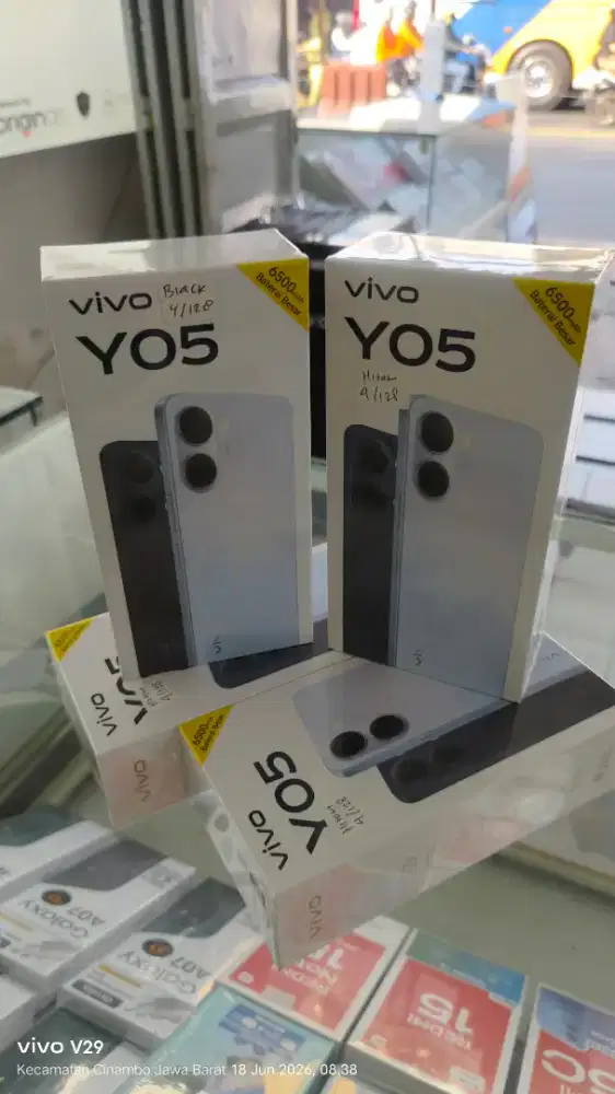 VIVO Y05 4+4/128 Baru spesial promo