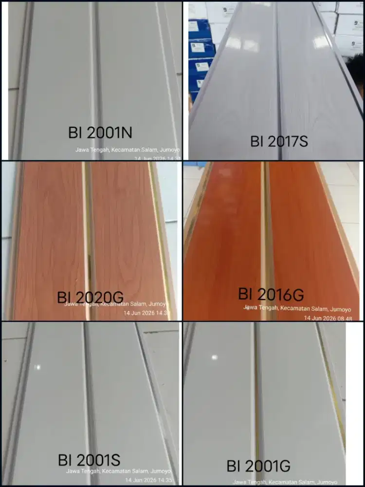 Menjual matrial plafon PVC dengan interior