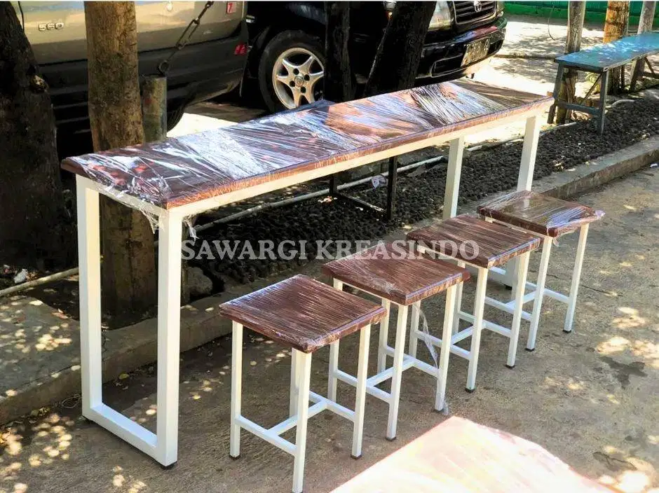 Menjual Meja Dan Kursi Industri. Meja Makan, Meja Kursi Caffe