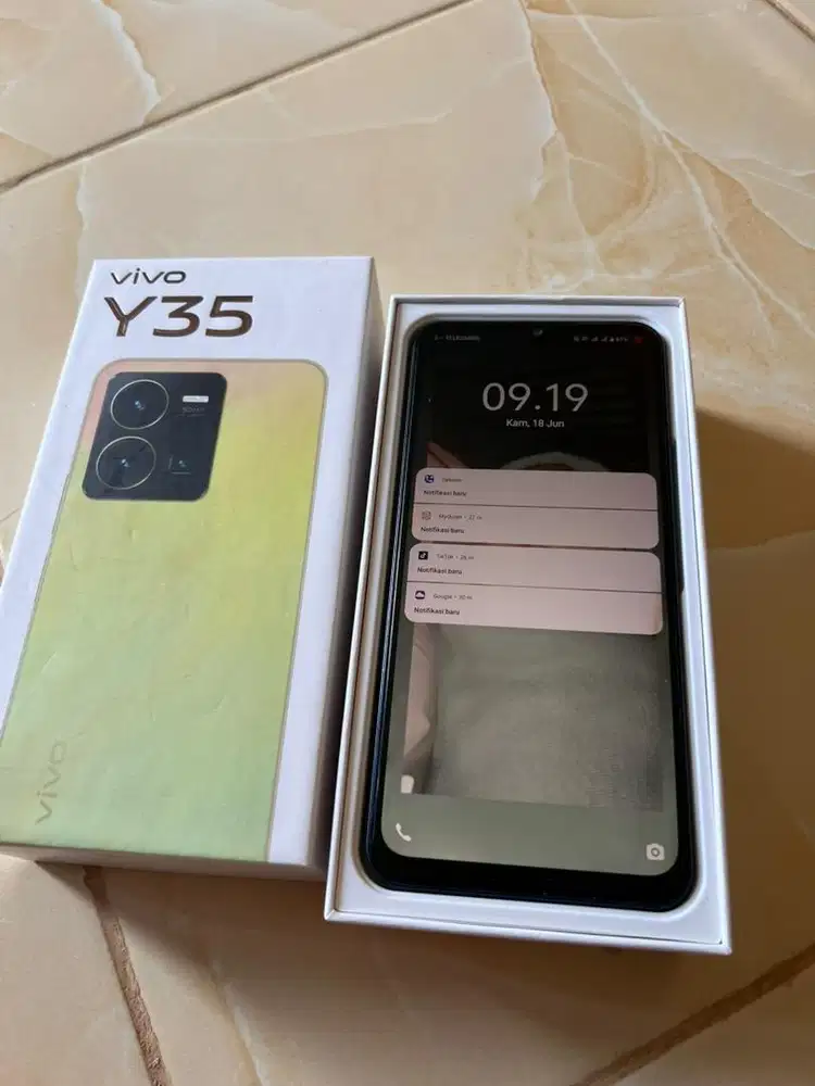 vivo Y35 ram 8+