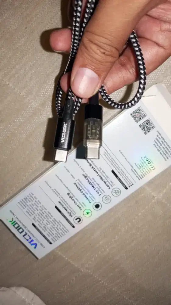 Kabel fast charging C to C