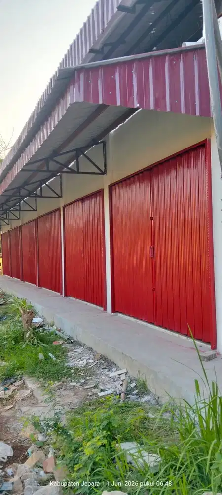 Folding Gate Custom Proyek KDMP Jawa Barat I Kualitas Premium