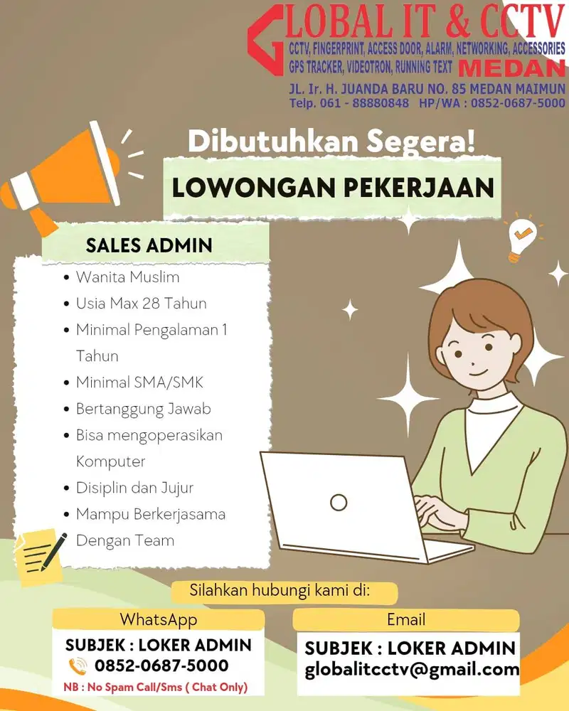 LOKER SALES ADMIN