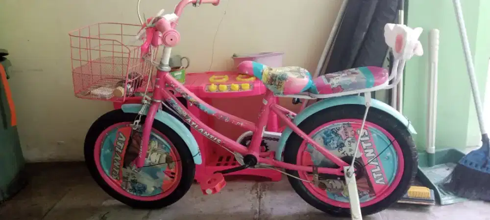 Speda anak Atlantis pink 16inc
