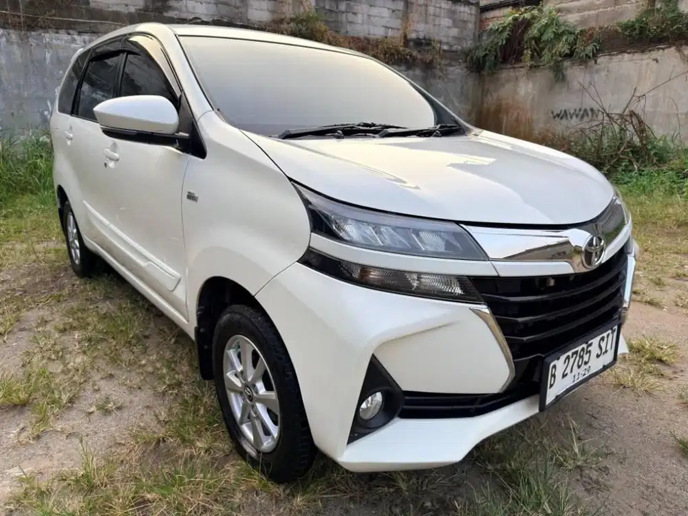 avanza G at matic 2019 putih km low