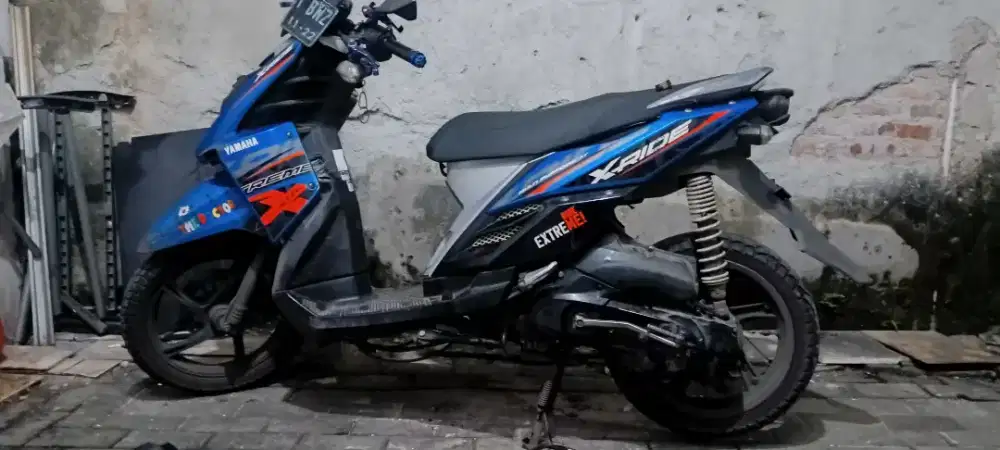 Xride 115 kondisi apa adanya