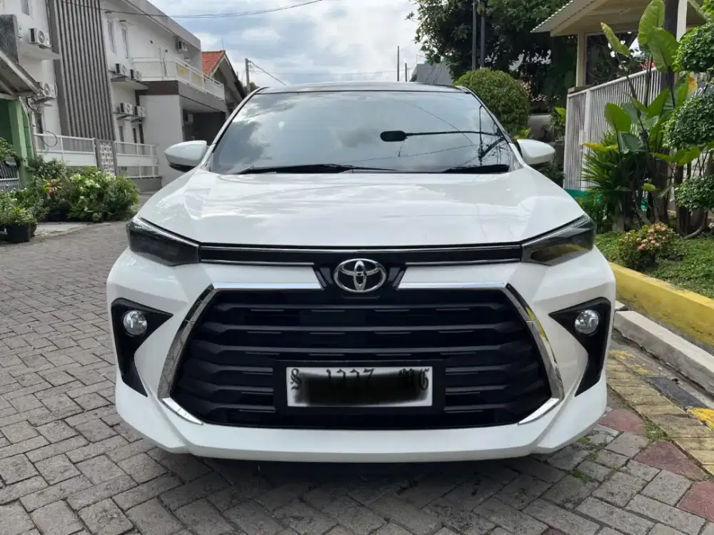 Toyota Avanza G matic putih istimewa km 28 ribu asli