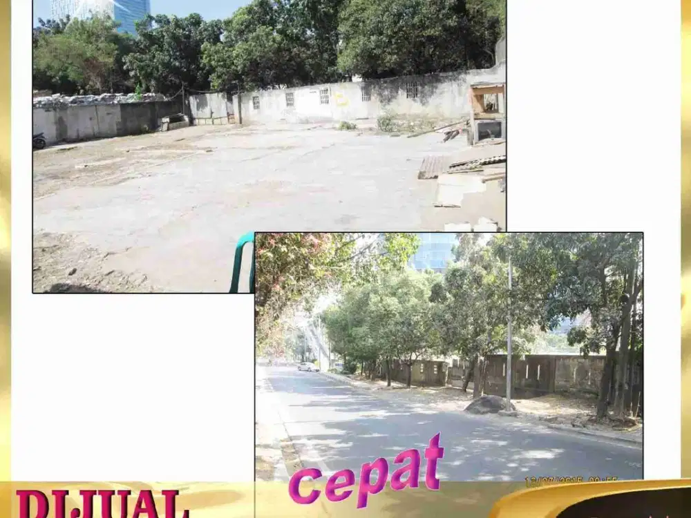 DIJUAL KAVKING 734 M² DI TB SIMATUPANG PASAR MINGGU JAKARTA SELATAN