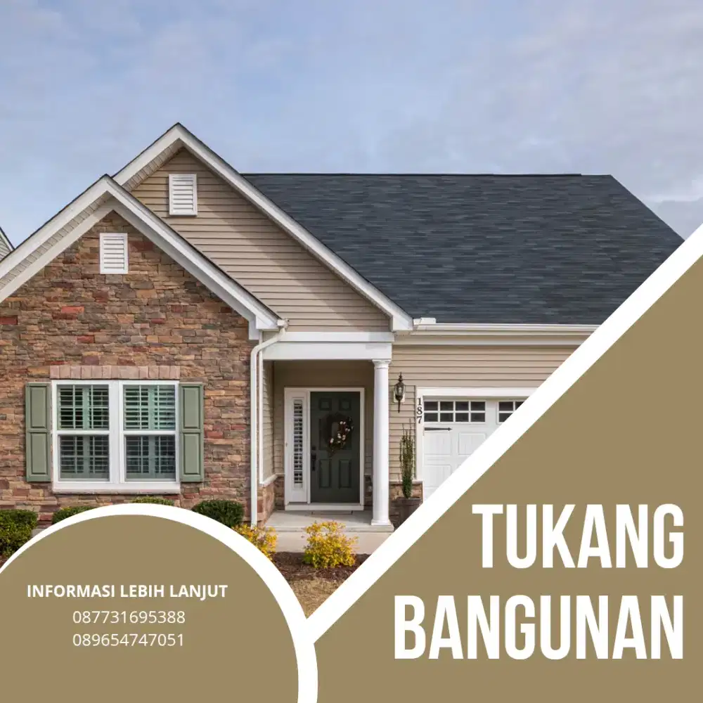 DICARI TUKANG BANGUNAN