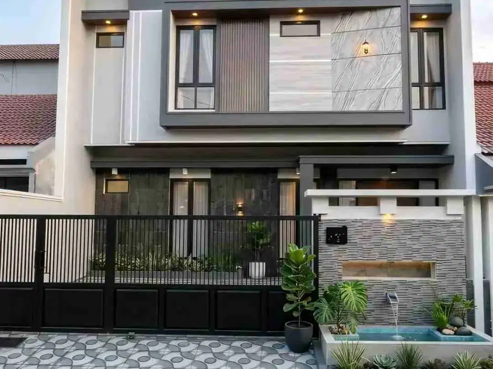 jual rumah baru 2 lantai di perum manyar dekat RS haji, kampus stesia,Surabaya