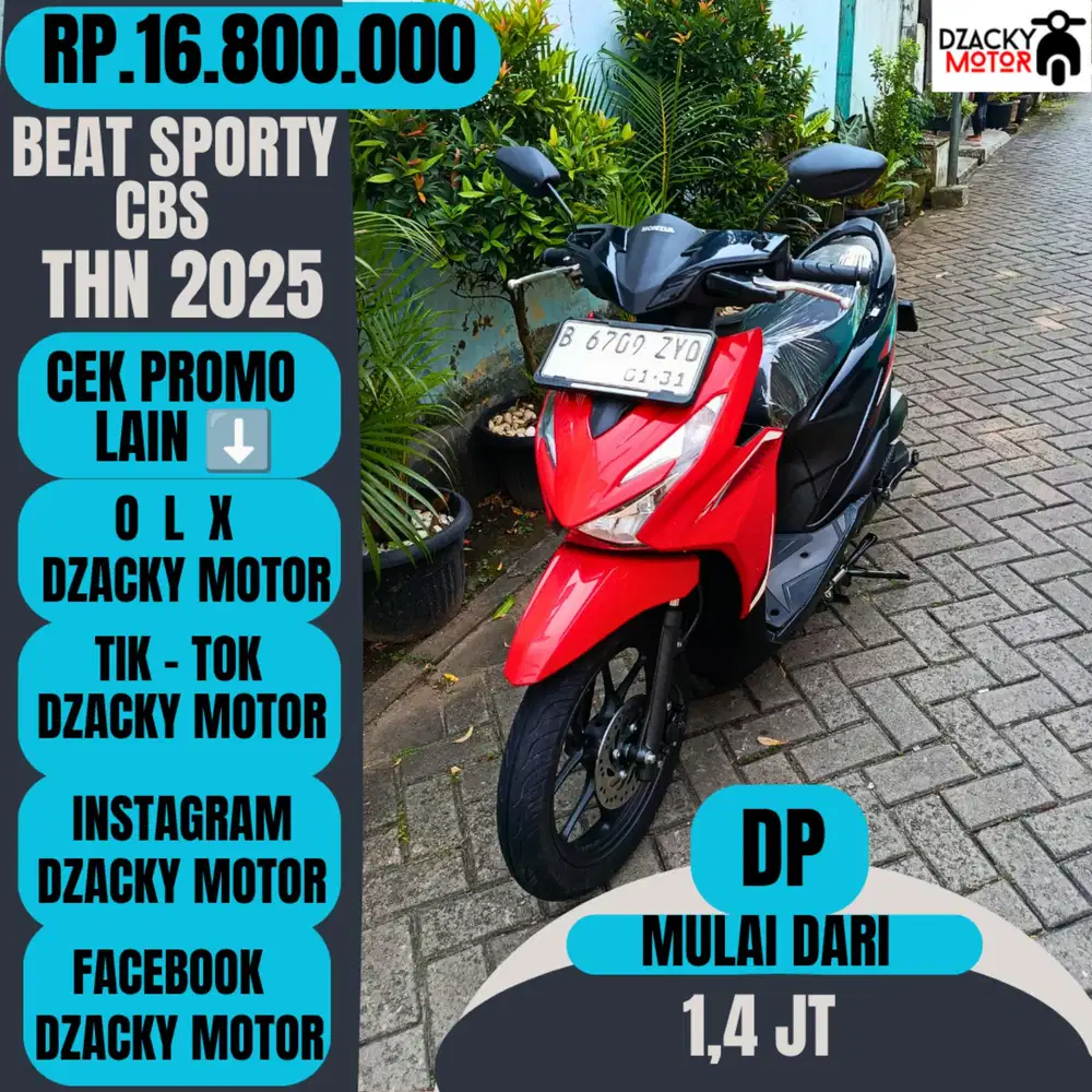 BEAT SPORTY CBS THN 2025 SECOND LIKE NEW