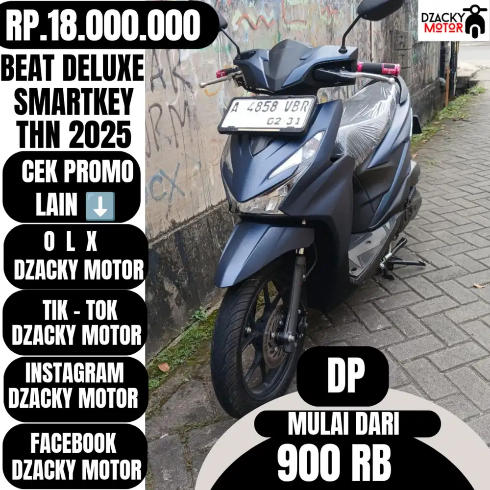 BEAT DELUXE SMARTKEY 2025 SECOND LIKE NEW